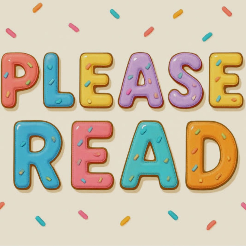 ⭐️ Live show auction rules ⭐️ $20 minimum. No more CCO 🥹